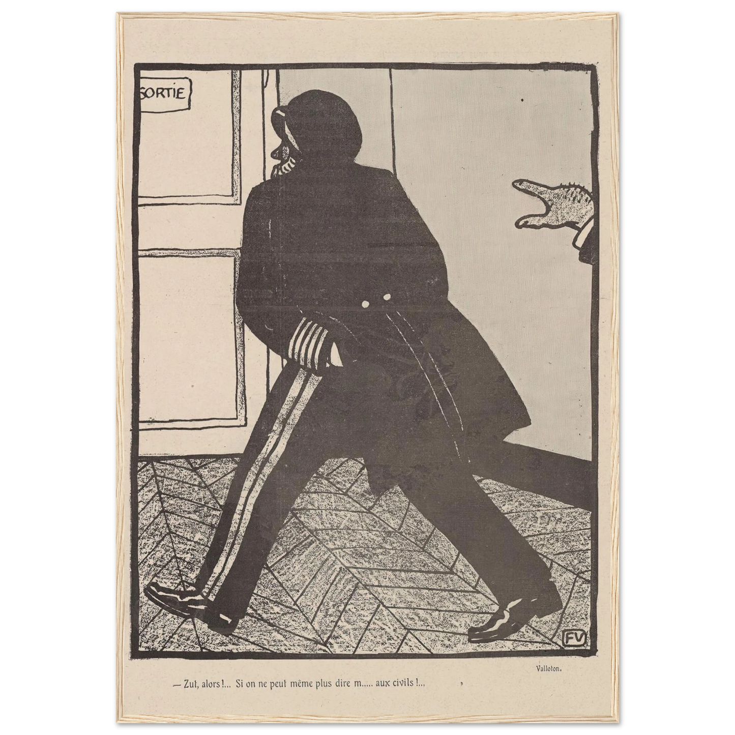 10 octobre 1903 Art Print | Felix Vallotton-Quipham Collections