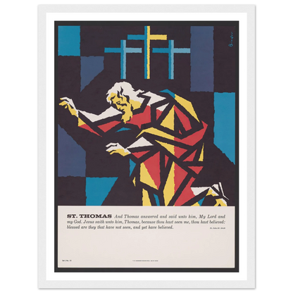 St. Thomas (1962) Art Print | Joseph Binder-Quipham Collections