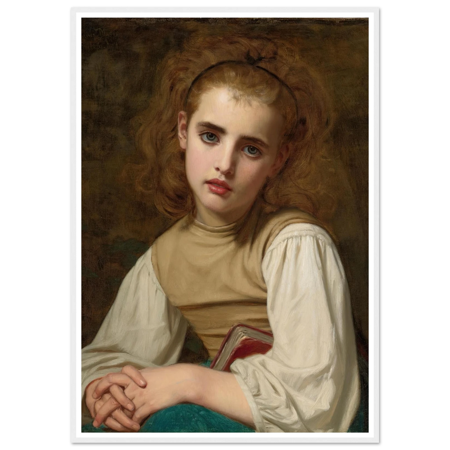 Young Beauty (1870) Art Print | Hugues Merle-Quipham Collections