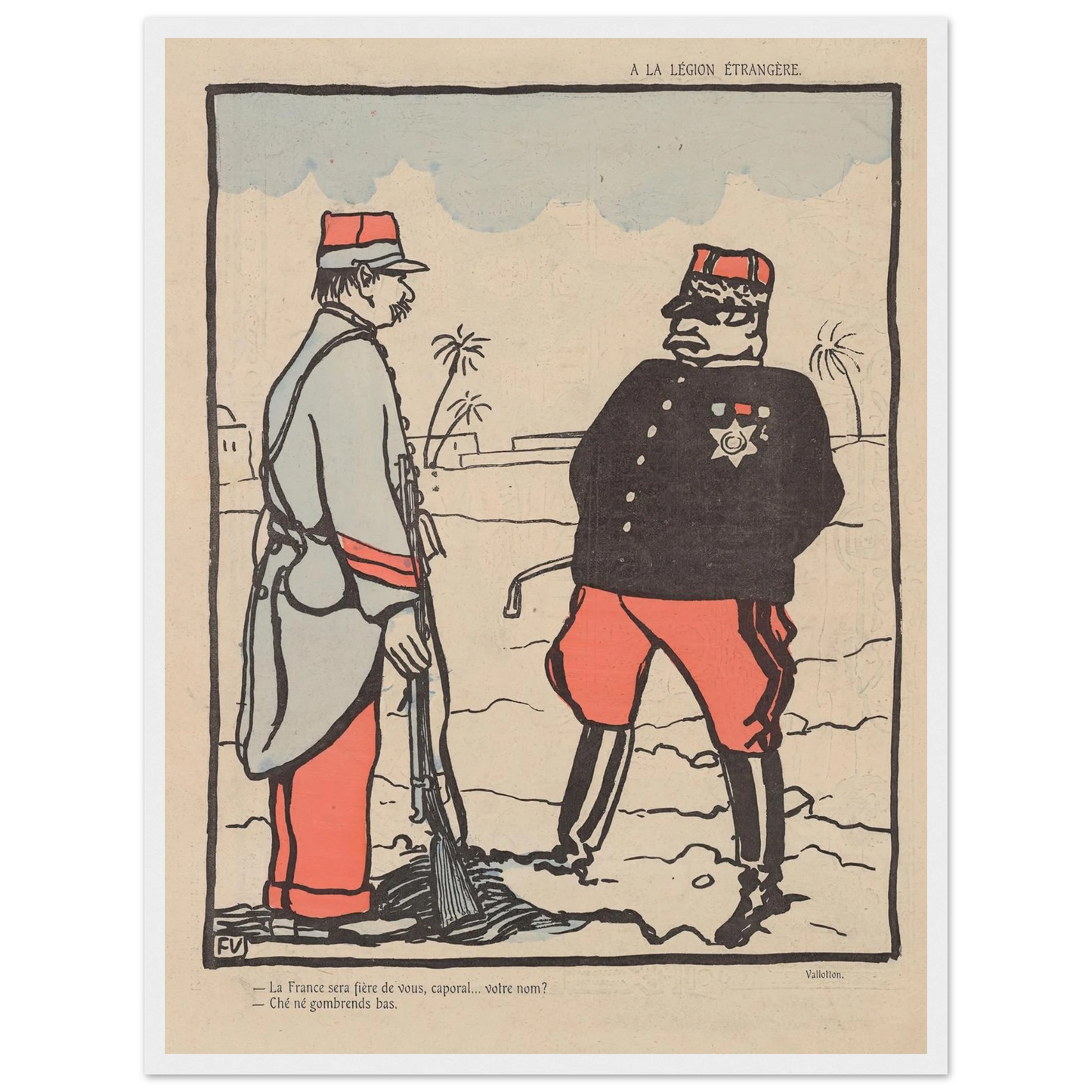20 juin 1903 Art Print | Felix Vallotton-Quipham Collections