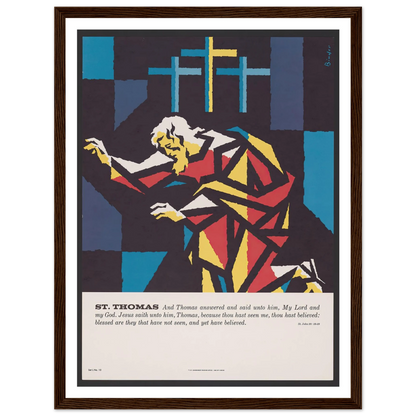 St. Thomas (1962) Art Print | Joseph Binder-Quipham Collections