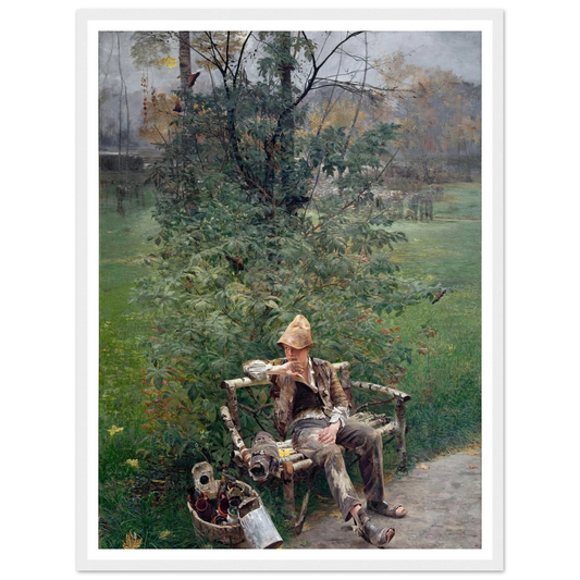 A Painter’s Apprentice (1890) Art Print | Jacek Malczewski-Quipham Collections