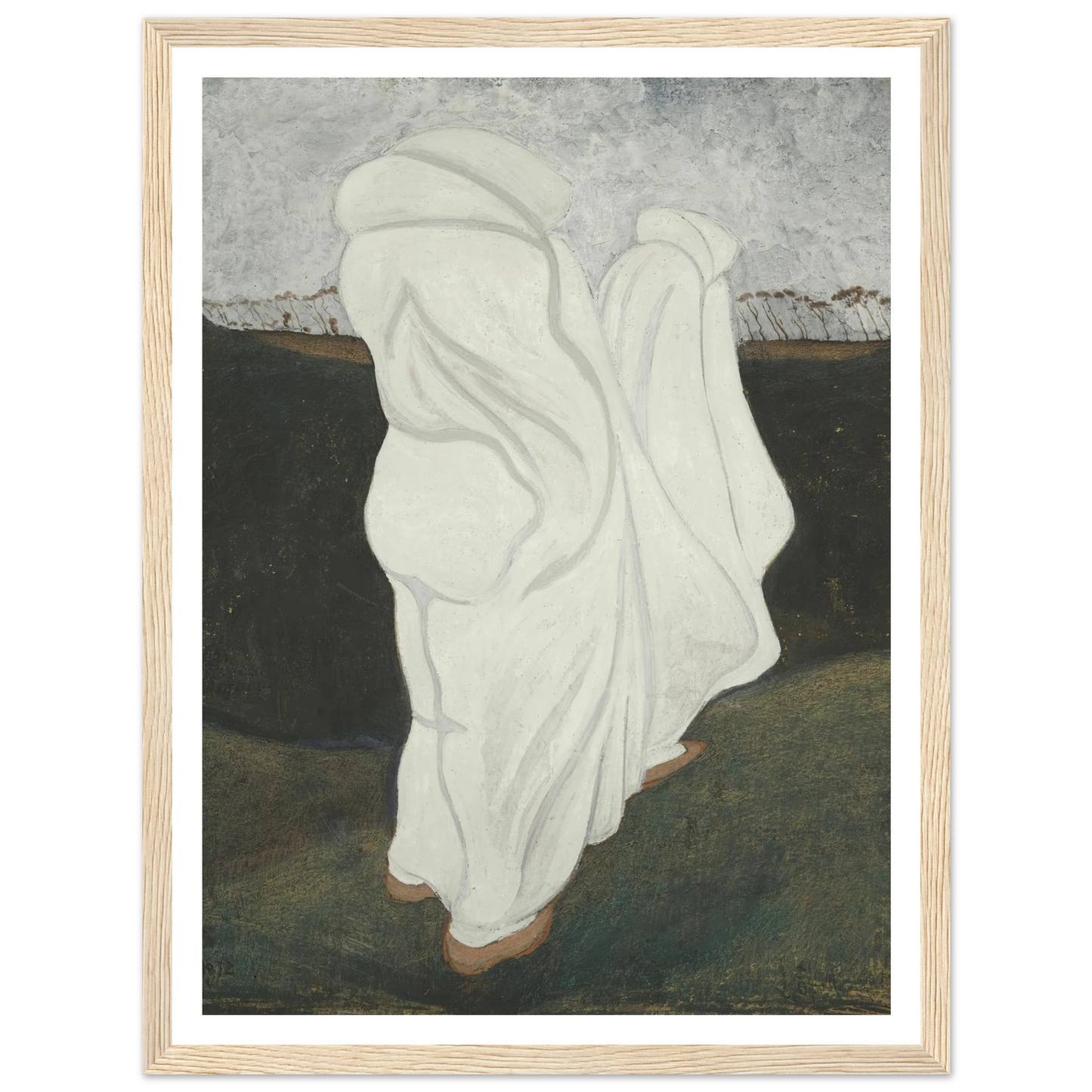 Witte gewaden (1912) Art Print | Leon Spilliaert-Quipham Collections