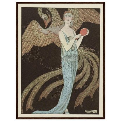 Sortilèges ; Robe du soir, de Beer (1922) Art Print | George Barbier-Quipham Collections