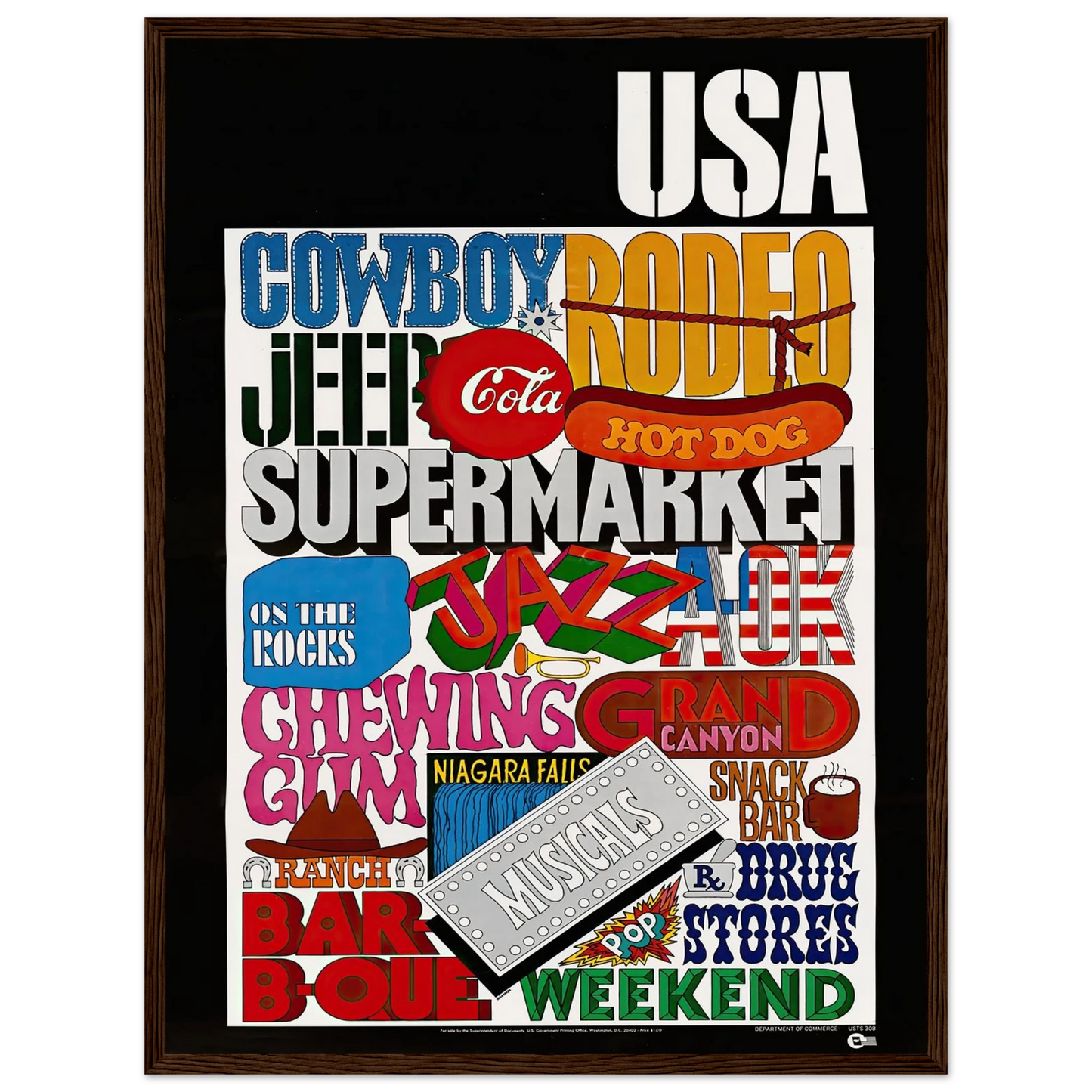 USA Art Print | US Information Agency-Quipham Collections