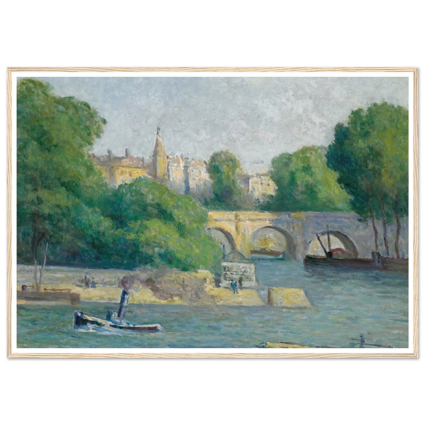 Le Vert Gallant (1926) Art Print | Maximilien Luce-Quipham Collections