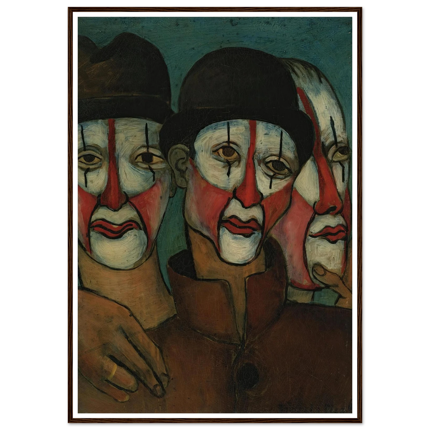 Trois mimes Art Print | Francis Picabia-Quipham Collections
