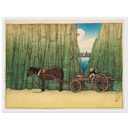 Komagata kashi (River bank, Komagata) (1919) Art Print | Kawase Hasui-Quipham Collections