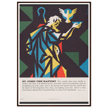 St. John The Baptist (1962) Art Print | Joseph Binder-Quipham Collections