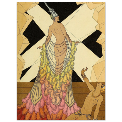 Falbalas et fanfreluches, L’ Orgueil (1925) Art Print | George Barbier-Quipham Collections
