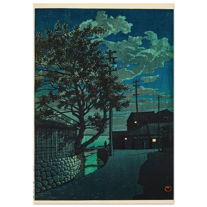 Kamezaki Bishu (1928) Art Print | Kawase Hasui-Quipham Collections