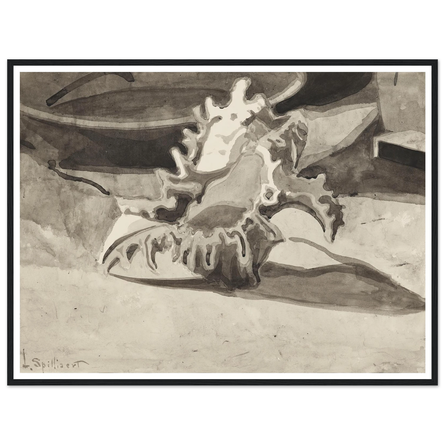 Coquillage (1909) Art Print | Leon Spilliaert-Quipham Collections