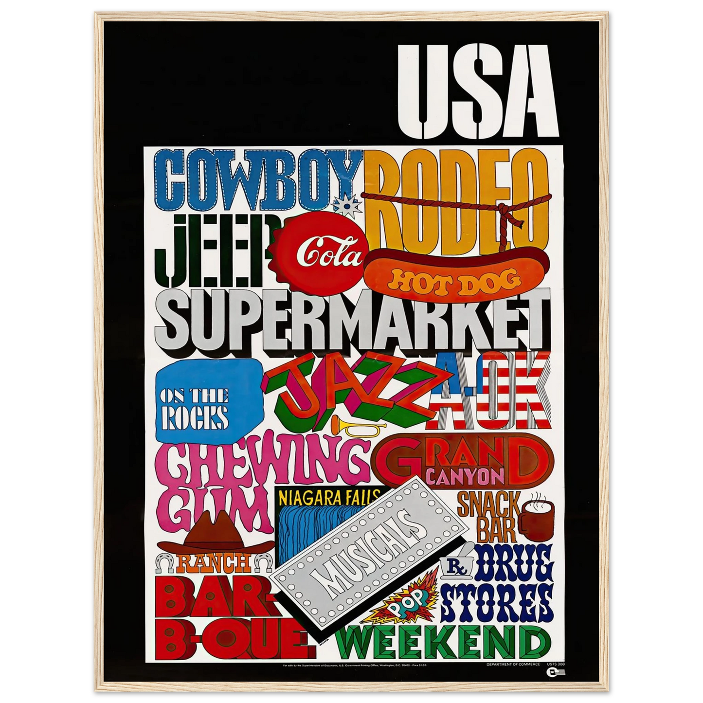 USA Art Print | US Information Agency-Quipham Collections