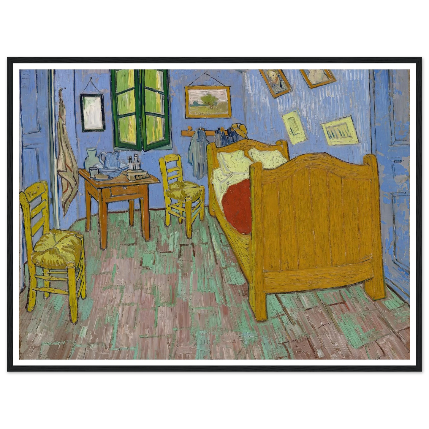 The Bedroom (1889) Art Print | Vincent van Gogh-Quipham Collections
