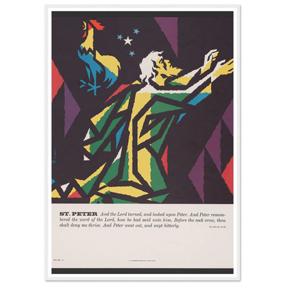 St. Peter (1962) Art Print | Joseph Binder-Quipham Collections