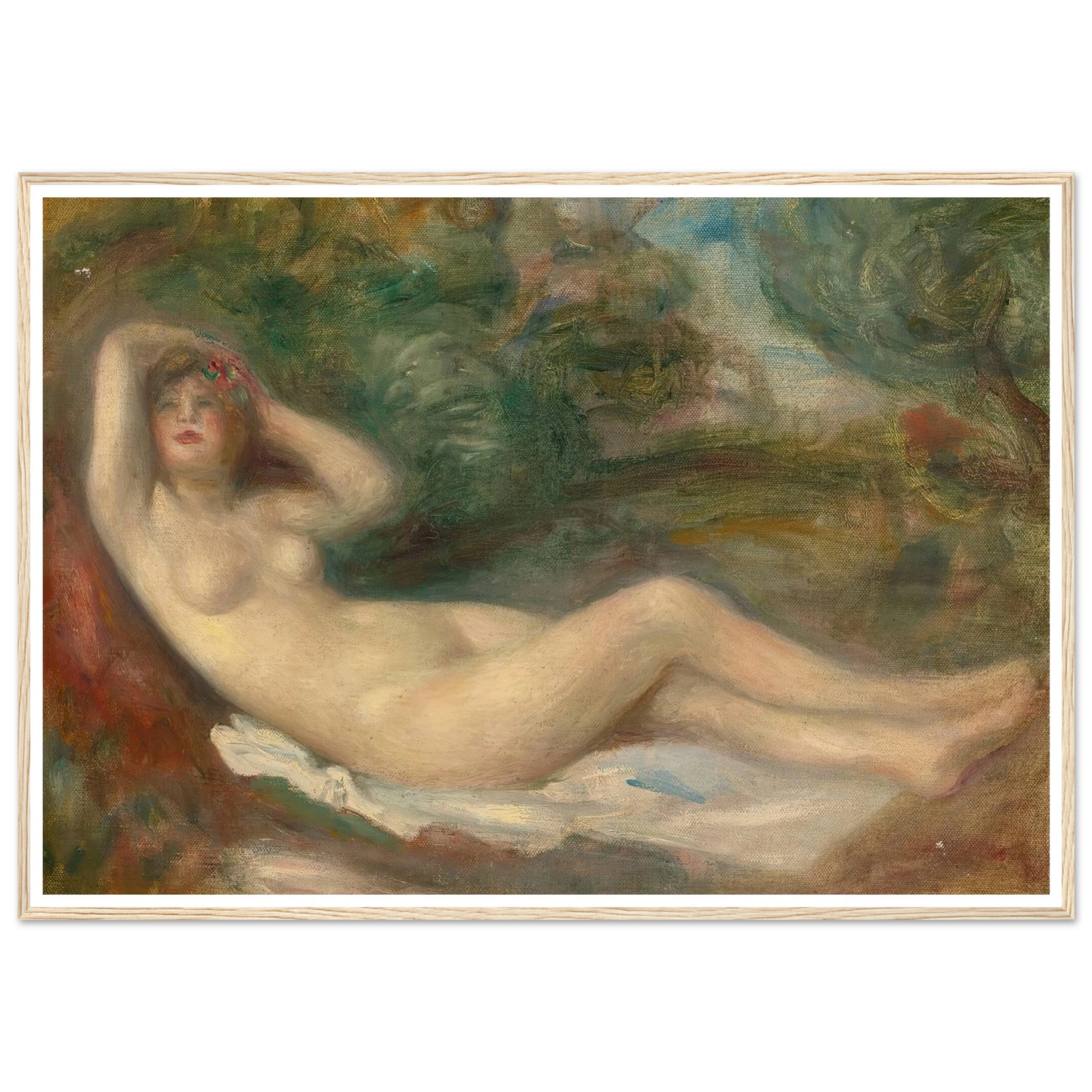 Étude De Nu (circa 1882) Art Print | Pierre Auguste Renoir-Quipham Collections