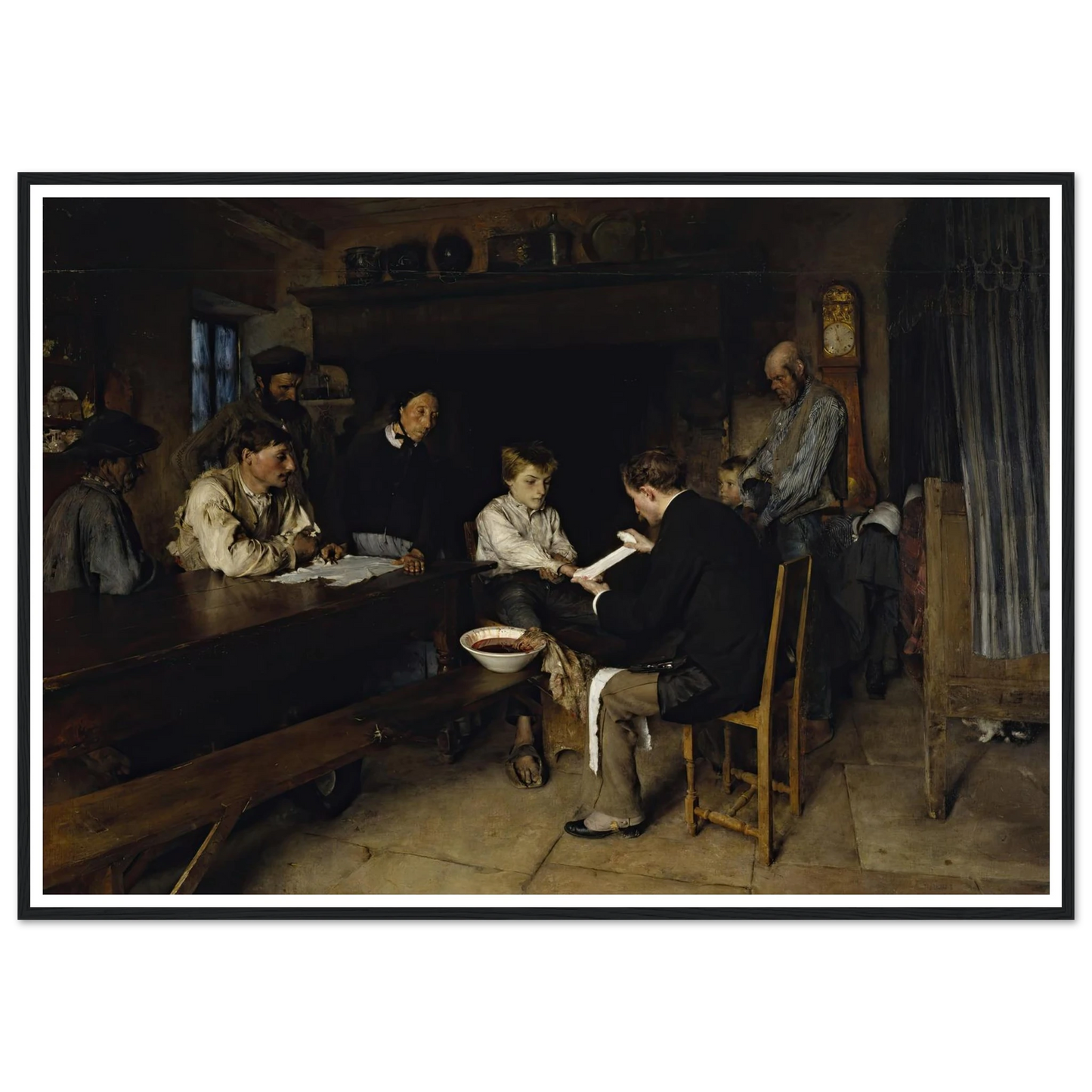 An Accident (1879) Art Print | Pascal Adolphe Jean Dagnan Bouveret-Quipham Collections