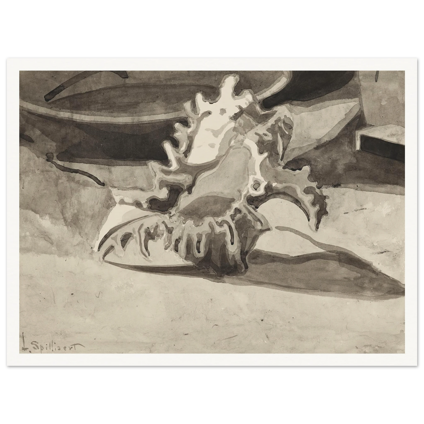 Coquillage (1909) Art Print | Leon Spilliaert-Quipham Collections