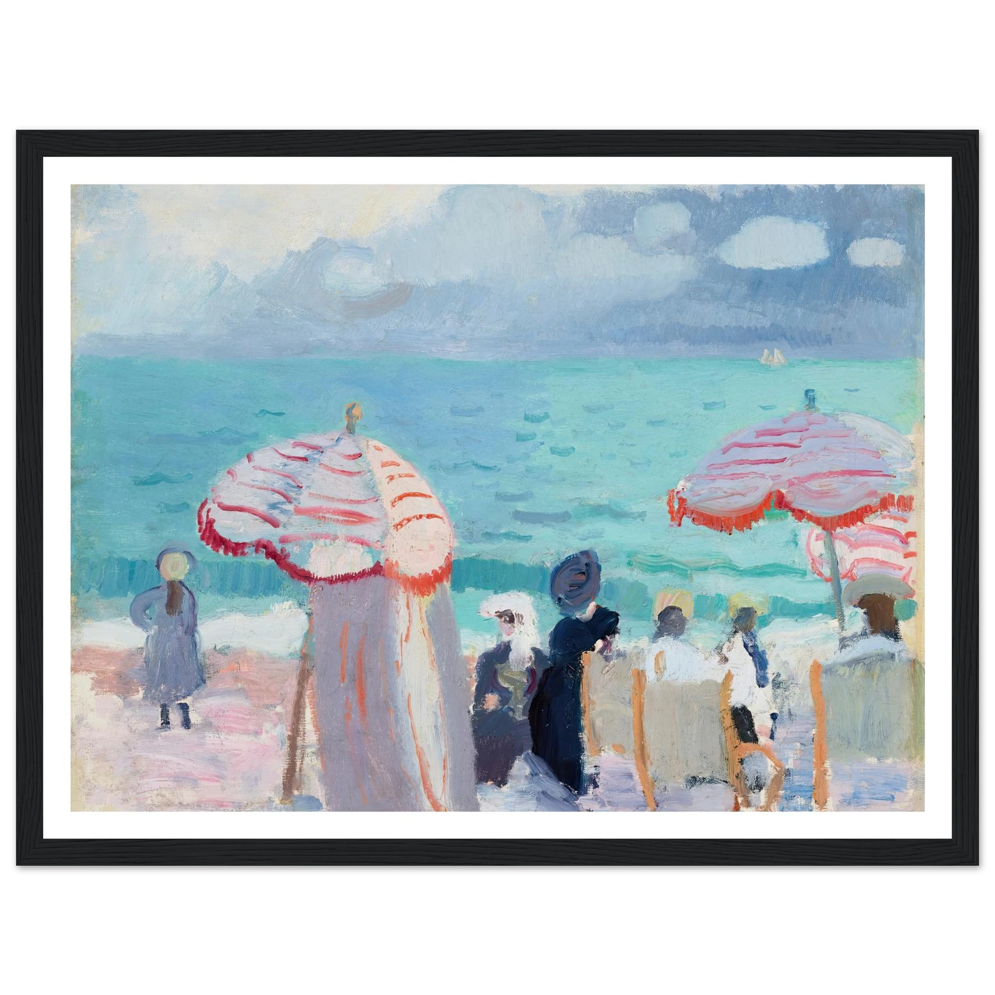Les Parasols (1905) Art Print | Raoul Dufy-Quipham Collections
