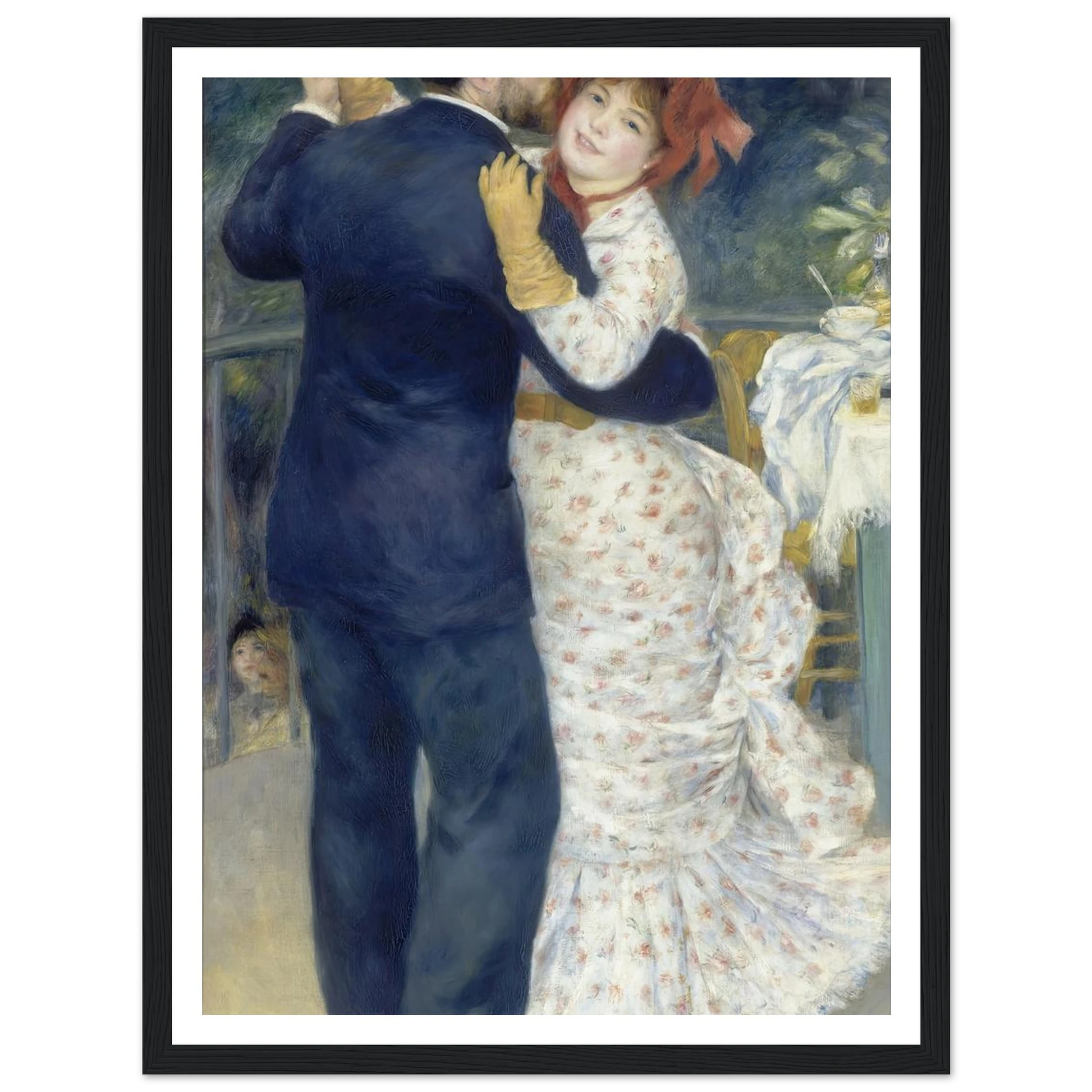 Country Dance (1883) Art Print | Pierre Auguste Renoir-Quipham Collections