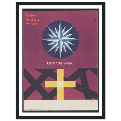 I am the way… St. John 14_6 (1963) Art Print | Joseph Binder-Quipham Collections