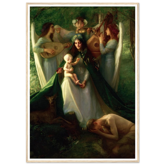 Consolatrix Afflictorium (1899) Art Print | Pascal Adolphe Jean Dagnan Bouveret-Quipham Collections