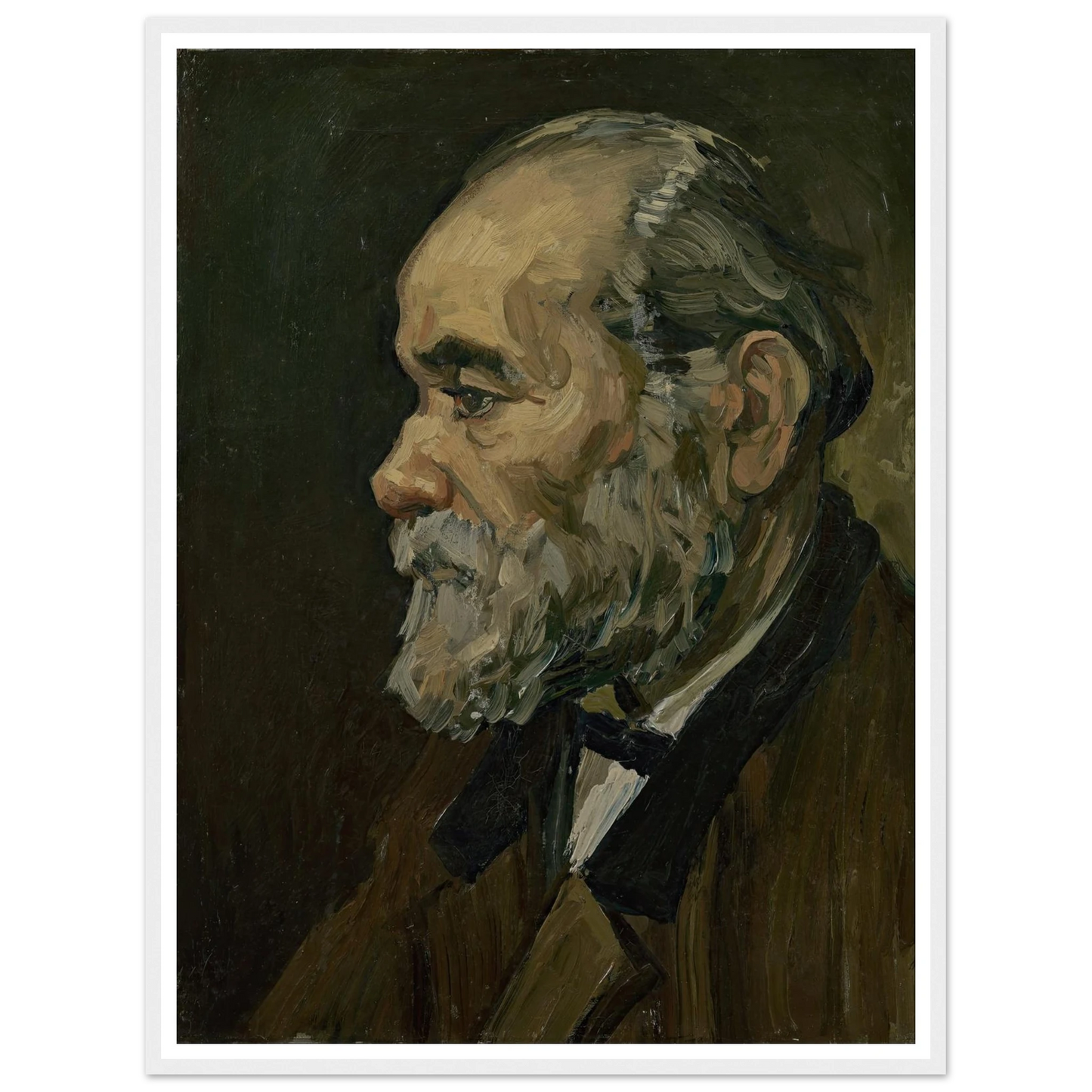 Portrait of an old man (1885) Art Print | Vincent van Gogh-Quipham Collections