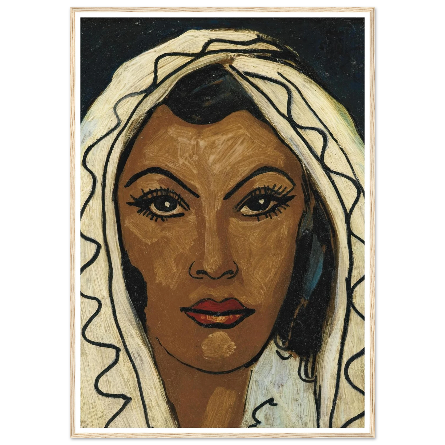 Sans titre (Visage de femme) Art Print | Francis Picabia-Quipham Collections