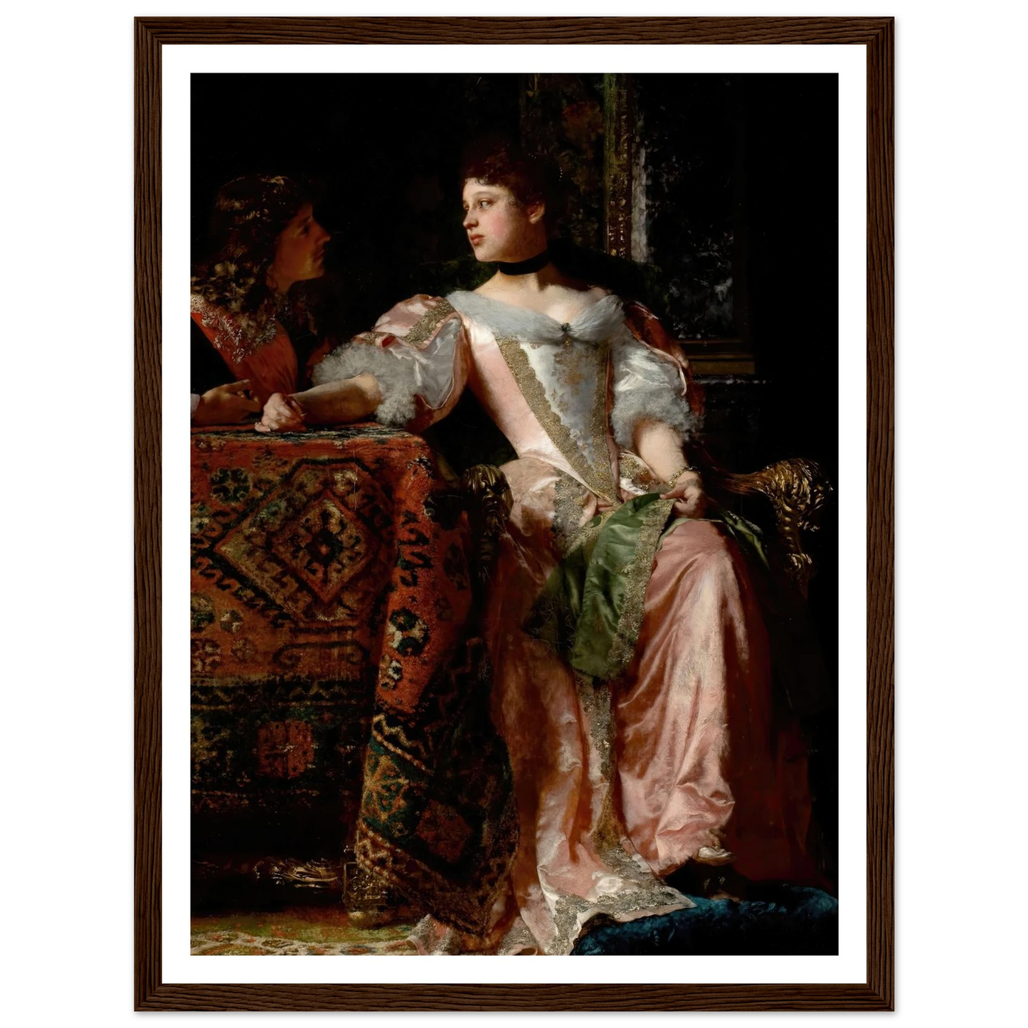 The Proposal (1891) Art Print | Wladyslaw Czachorski-Quipham Collections