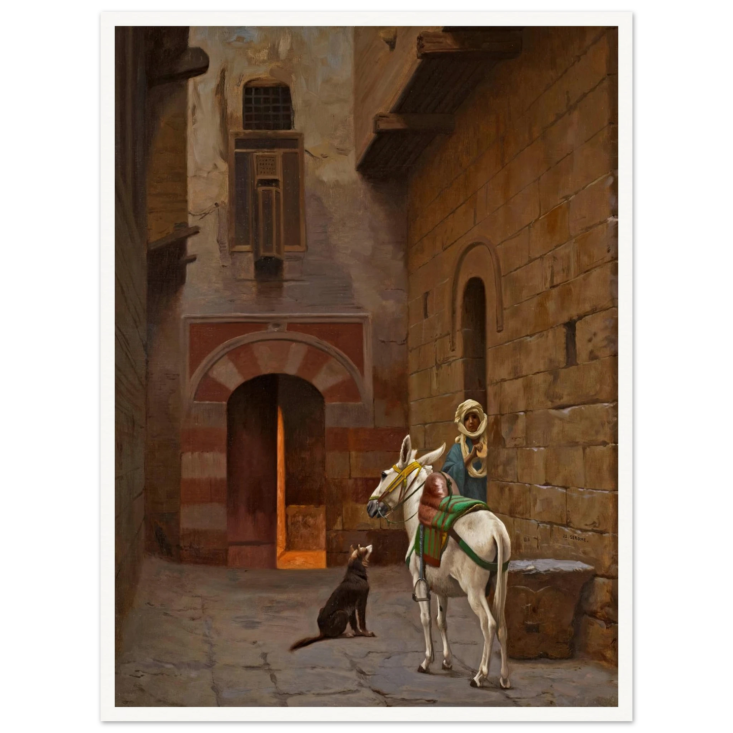 Waiting for the Master Art Print | Jean Leon Gerome-Quipham Collections