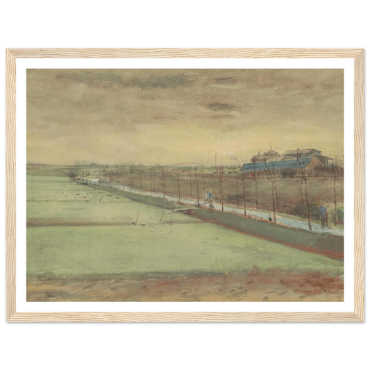 Weilanden bij Rijswijk en de Schenkweg (1882) Art Print | Vincent van Gogh-Quipham Collections