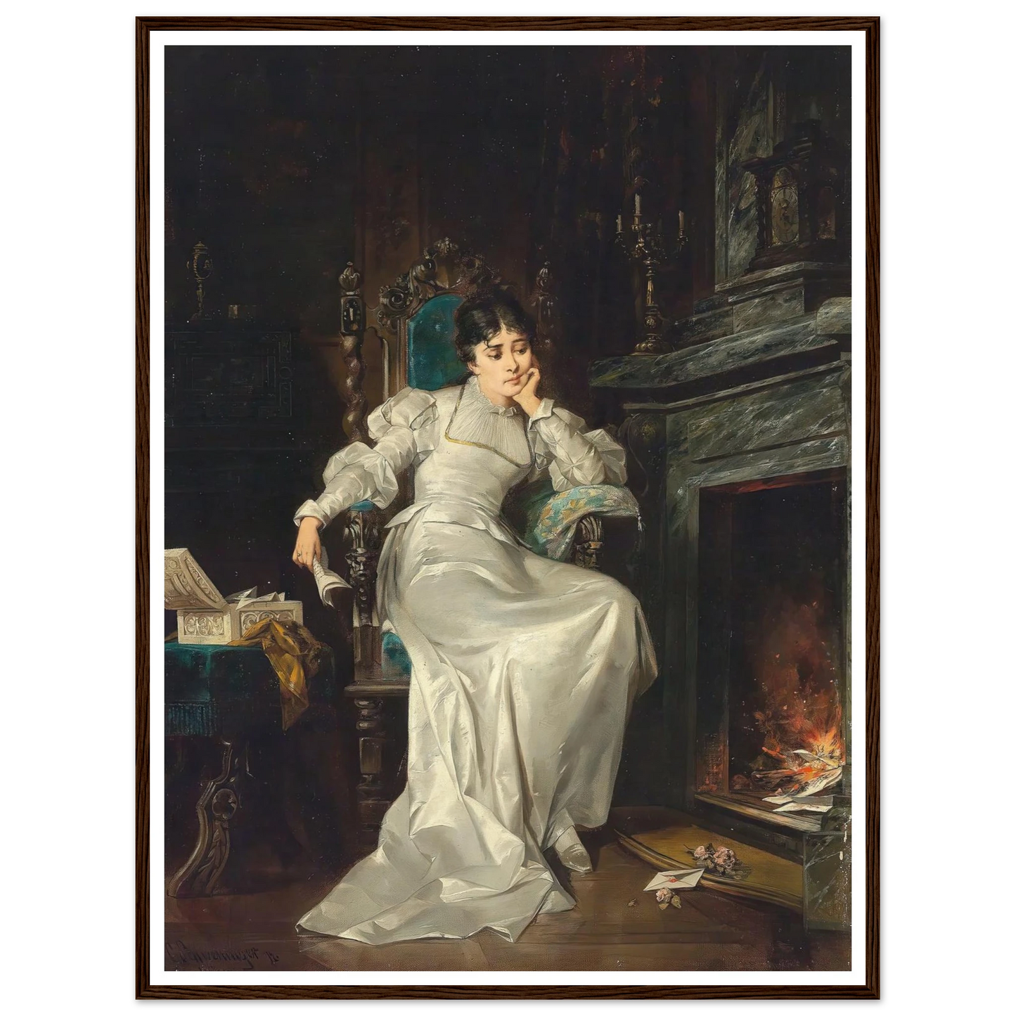 Verlorene Liebe Art Print | Carl Schweninger Jr-Quipham Collections