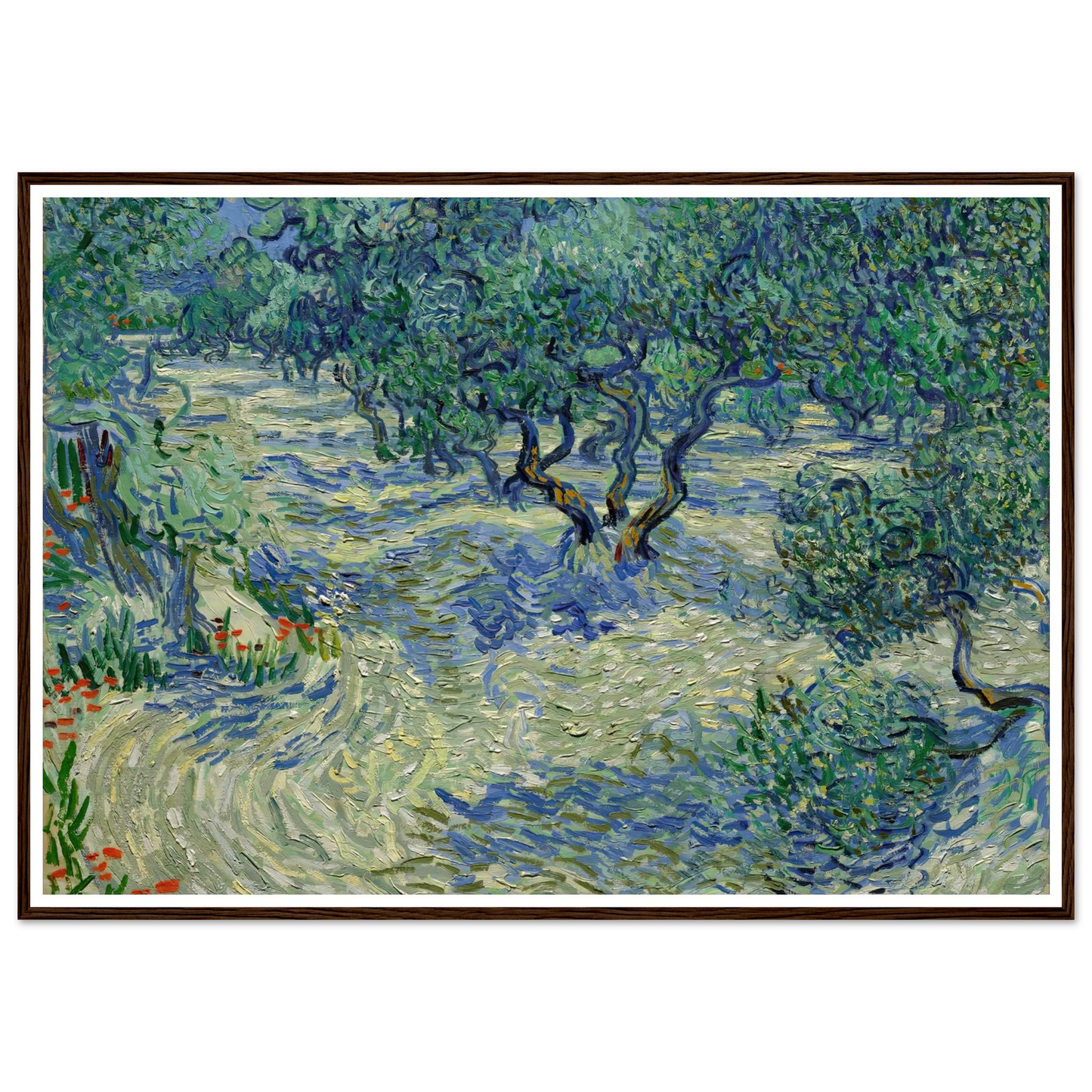 Olive Orchard Art Print | Vincent van Gogh-Quipham Collections