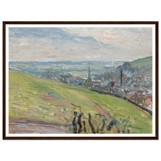 Environs De Rouen (1883) Art Print | Camille Pissarro-Quipham Collections