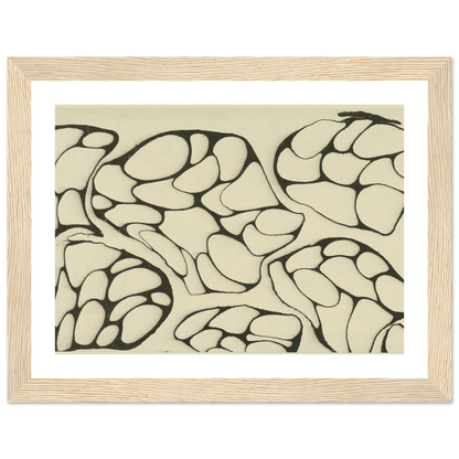 Adermarmorpapier (1903 - 1907) Art Print | Josef Hoffmann-Quipham Collections