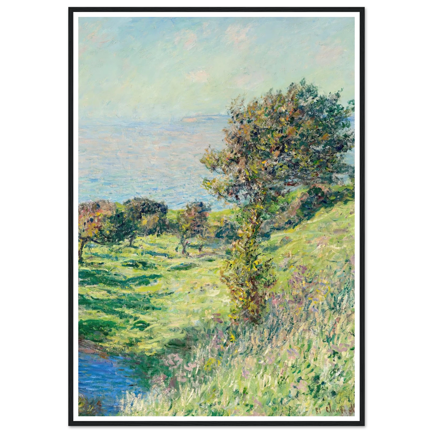 Coup de vent (1881) Art Print | Claude Monet-Quipham Collections