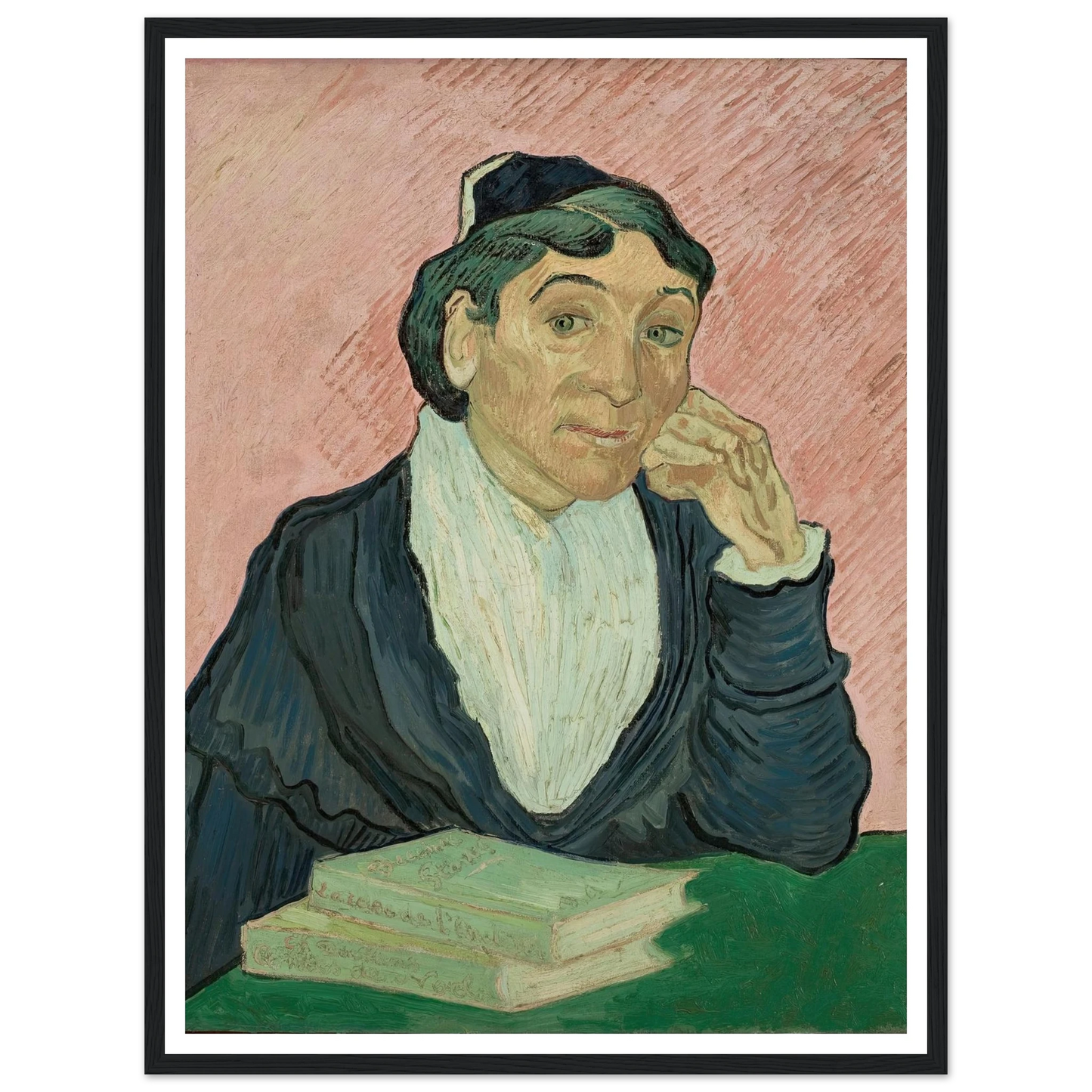 The Woman from Arles (1890) Art Print | Vincent van Gogh-Quipham Collections