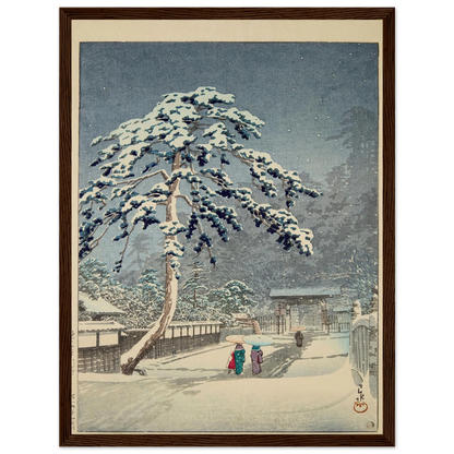 Ikegami Honmonji (Honmon Temple, Ikegami) (1931) Art Print | Kawase Hasui-Quipham Collections