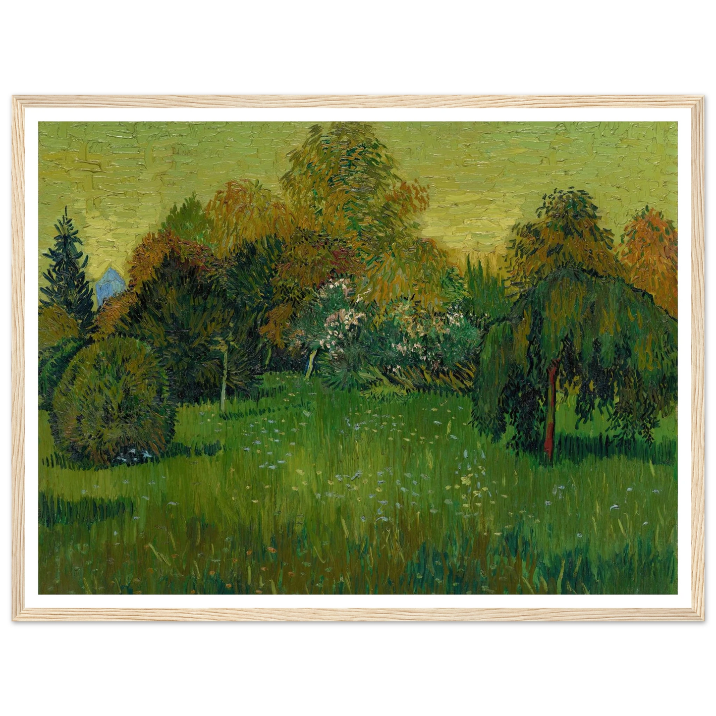 The Poet’s Garden (1888) Art Print | Vincent van Gogh-Quipham Collections
