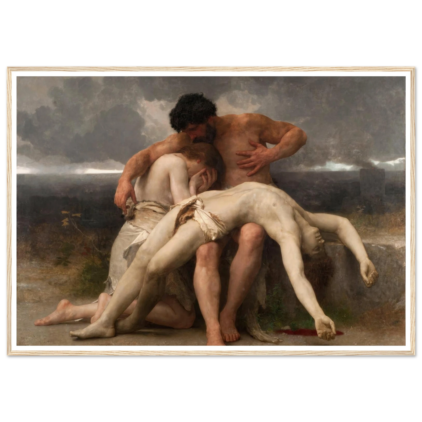 The First Mourning (1888) Art Print | William Bouguereau-Quipham Collections