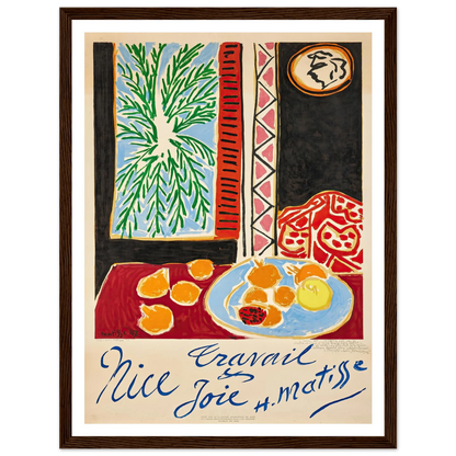 Nice Travail et Joie (1947) Art Print | Henri Matisse-Quipham Collections
