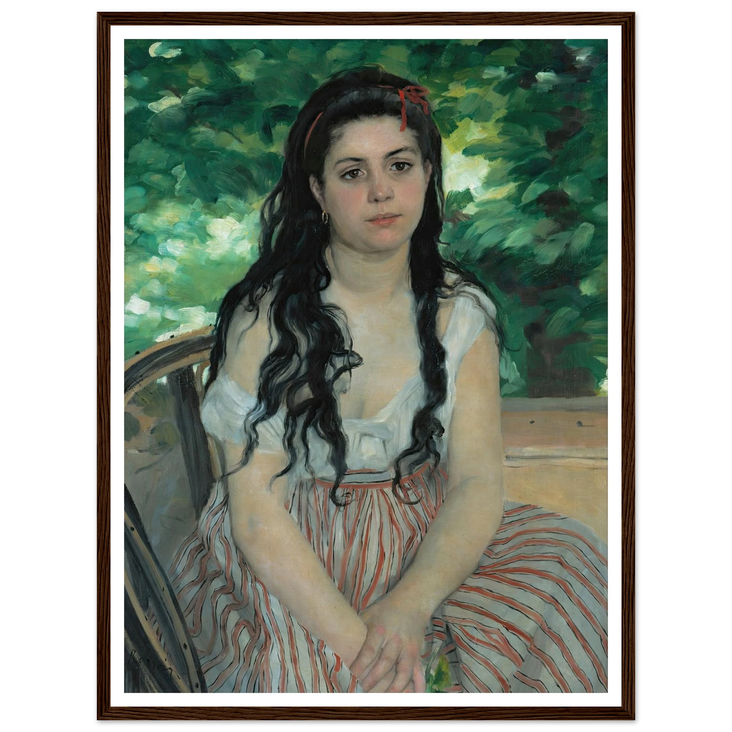 Summer (1868) Art Print | Pierre Auguste Renoir-Quipham Collections