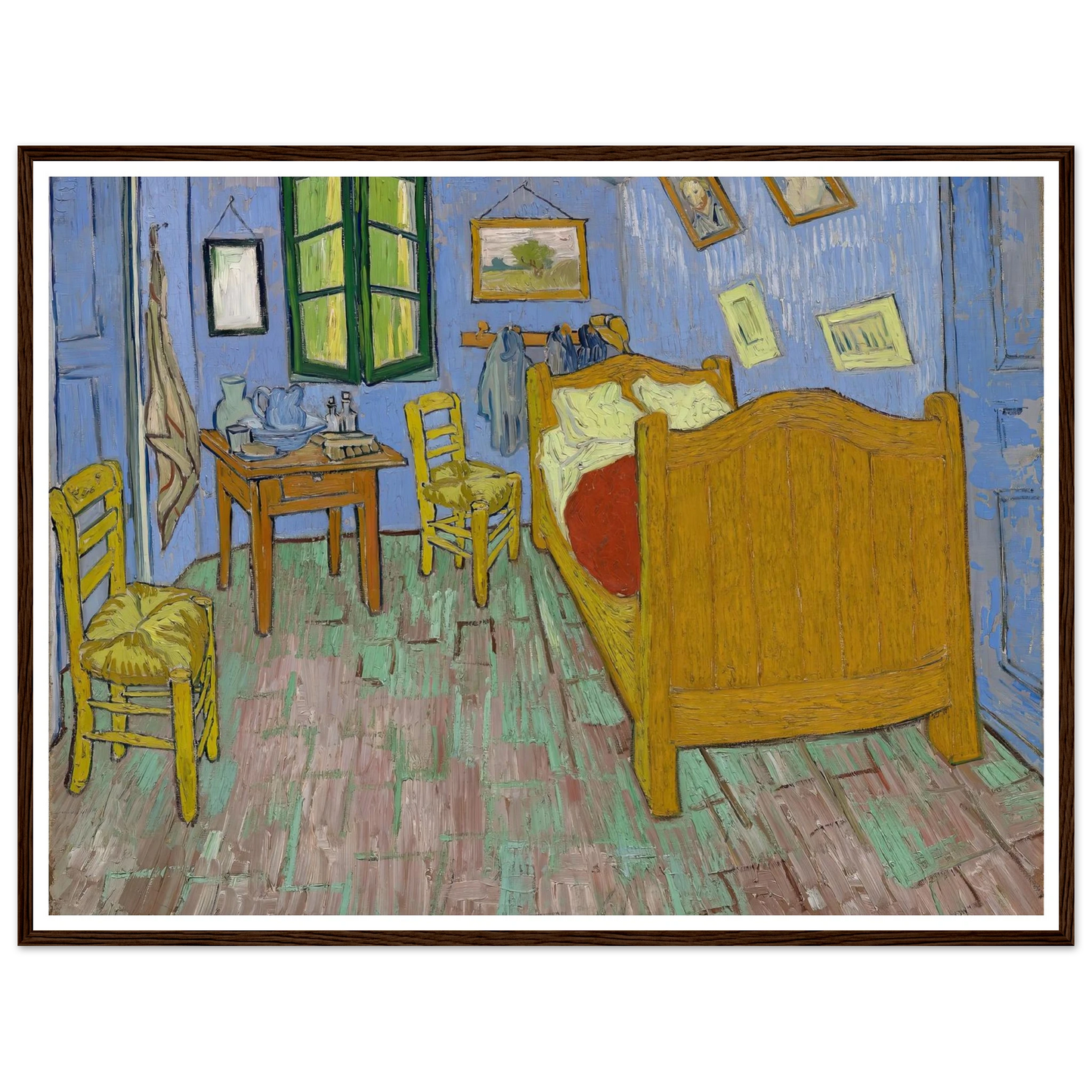 The Bedroom (1889) Art Print | Vincent van Gogh-Quipham Collections