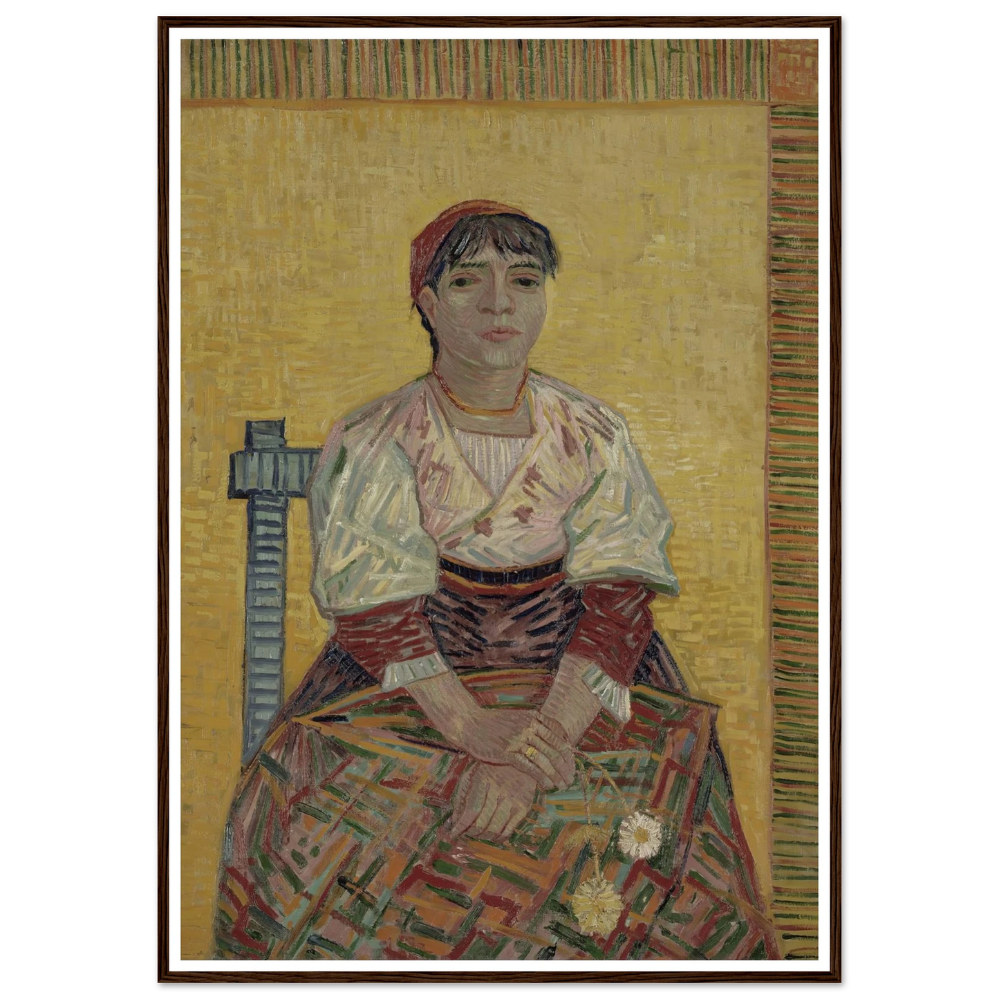 The Italian Woman (1887) Art Print | Vincent van Gogh-Quipham Collections