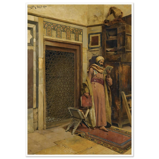 The scholar (1890) Art Print | Ludwig Deutsch-Quipham Collections