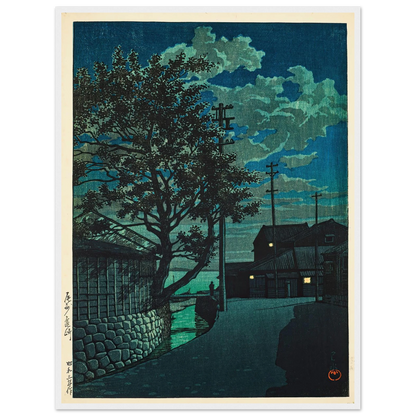Kamezaki Bishu (1928) Art Print | Kawase Hasui-Quipham Collections