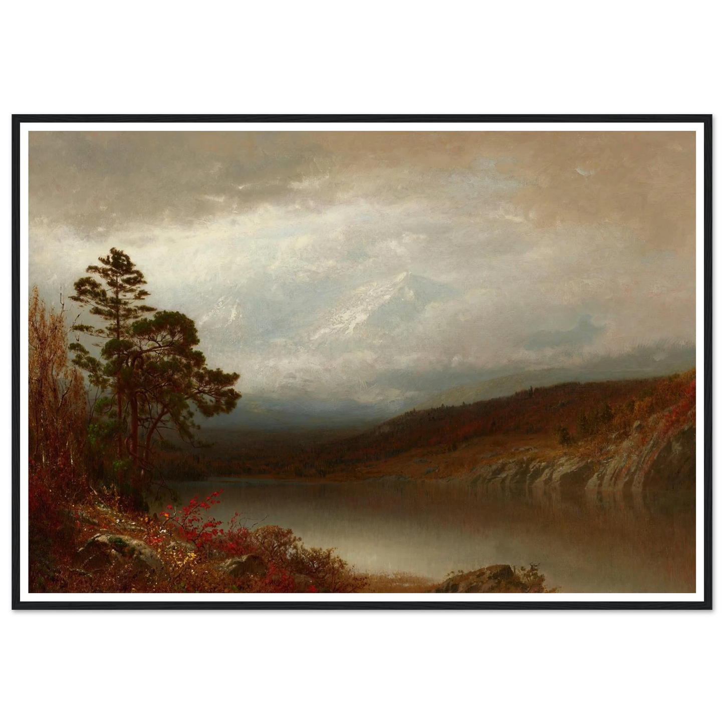 Autumn in the Adirondacks (c. 1872-73) Art Print | Alexander Helwig Wyant-Quipham Collections