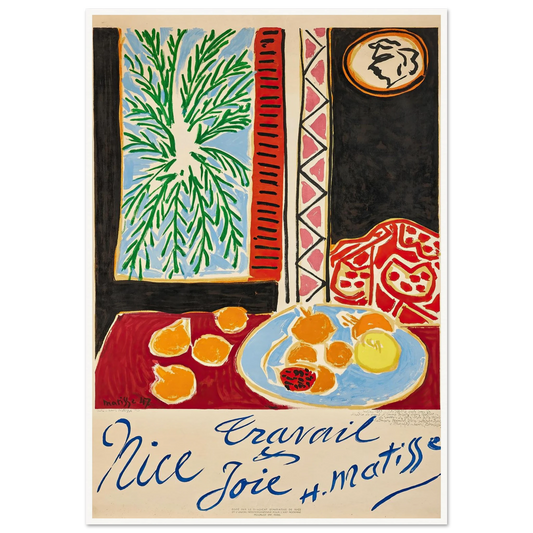 Nice Travail et Joie (1947) Art Print | Henri Matisse-Quipham Collections