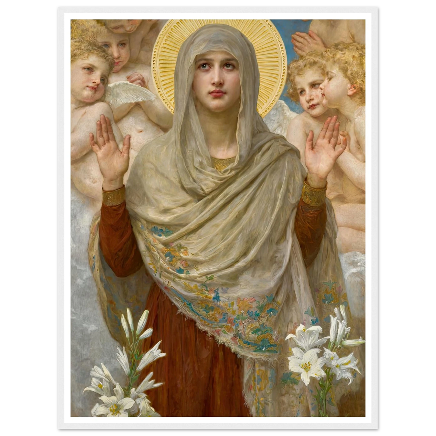 Ora Pro Nobis (1903) Art Print | William Bouguereau-Quipham Collections
