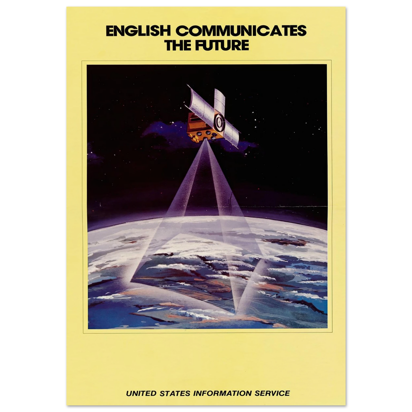 English Communicates the Future. United States Information Service 2 Art Print | US Information Agency-Quipham Collections